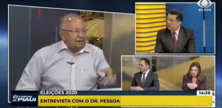 Dr. Pessoa falou durante entrevista ao jornalista Tony Trindade